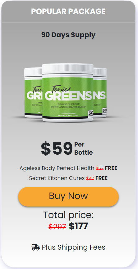 Tonic Greens™ - 3 bottle